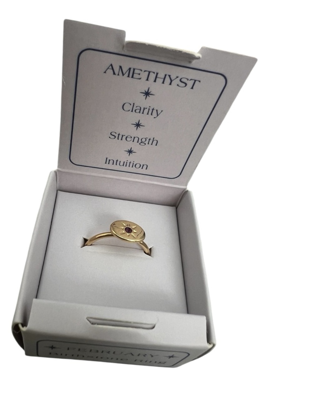 Little Birthstone Ring - Picture 11 of 14